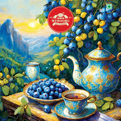 Blueberry Green Tea