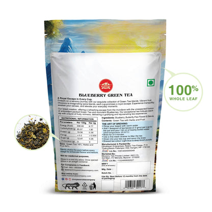 Blueberry Green Tea