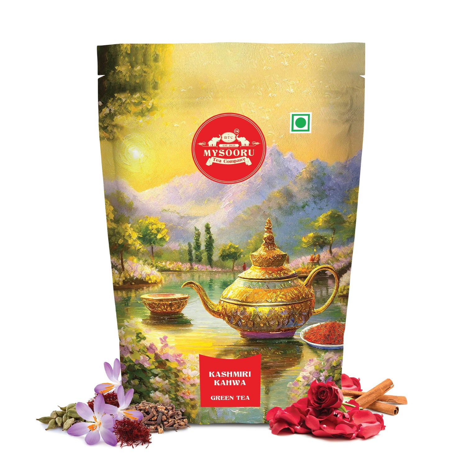 Kashmiri Kahwa Green Tea