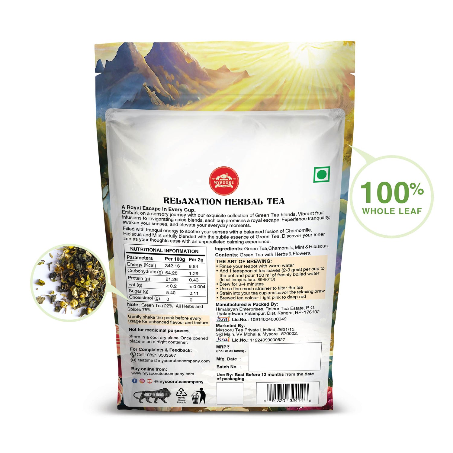 Relaxation Herbal Tea