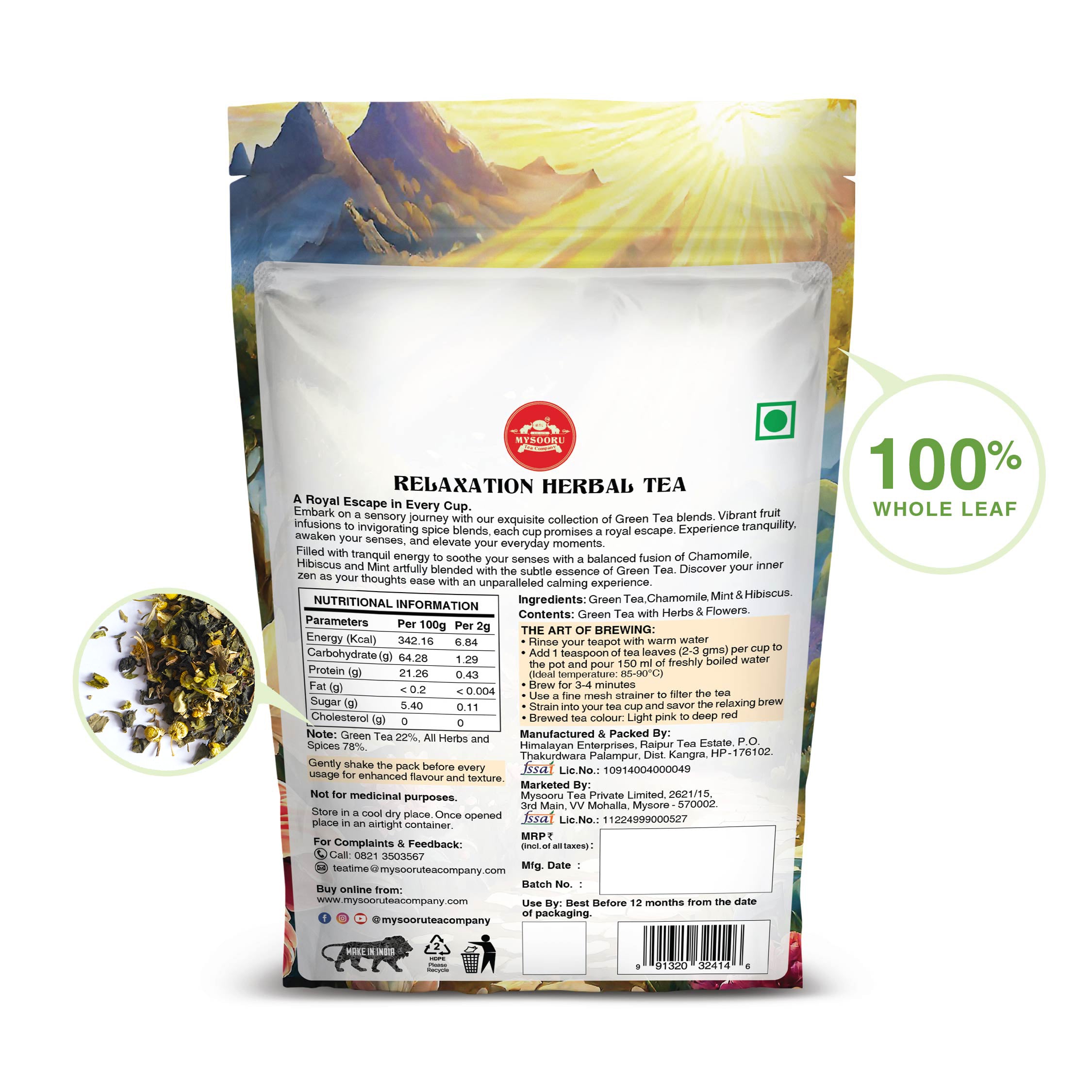 Relaxation Herbal Tea
